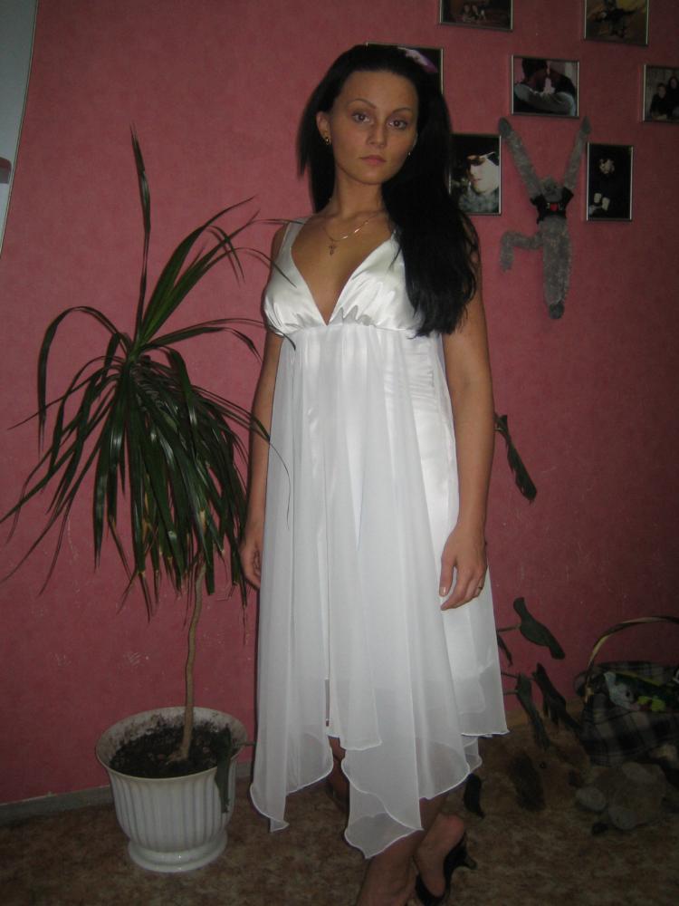 Платье из шифона с цветами | marysmall.ru