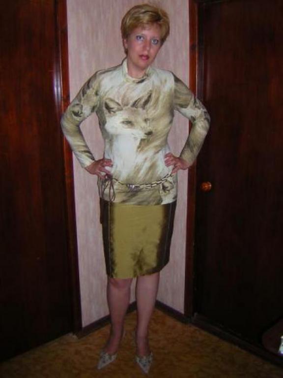 Трикотажная блузка