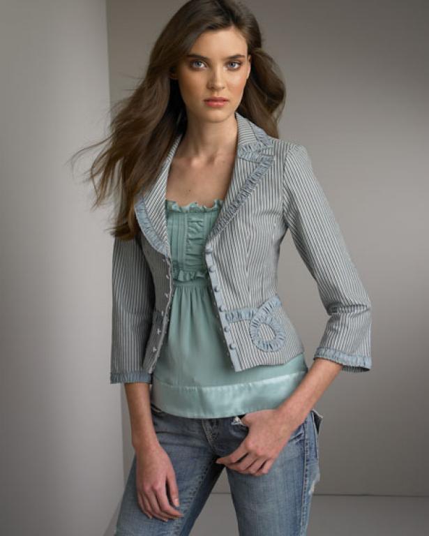 Отделка "жатой" бейкой