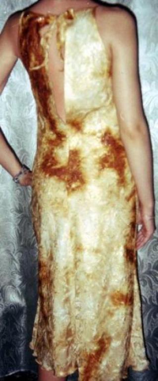 Платье"по косой"