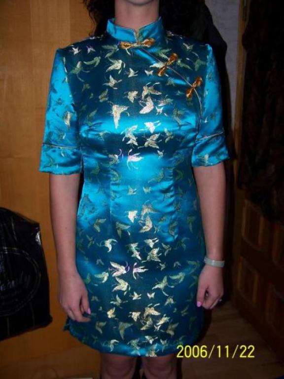 китайское платье