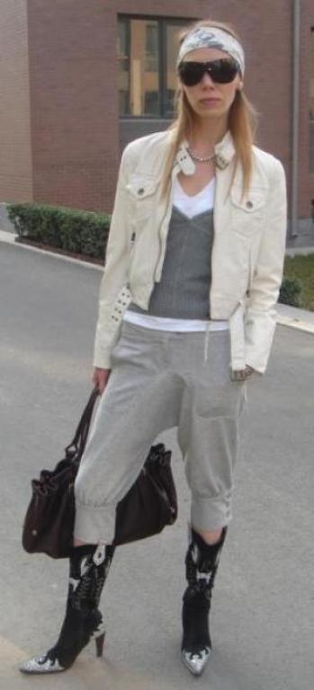 Брюки-памперсы