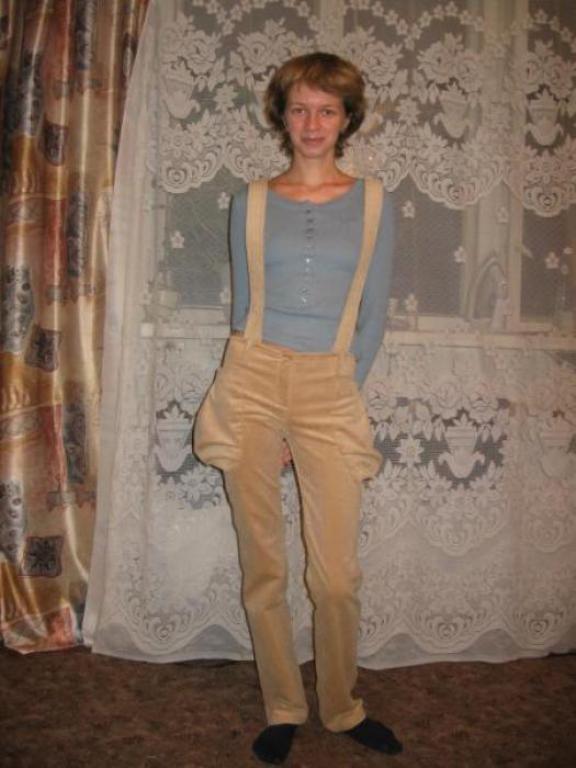 Вельветовые брюки