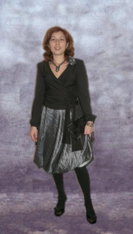 Новогоднее сереюряное