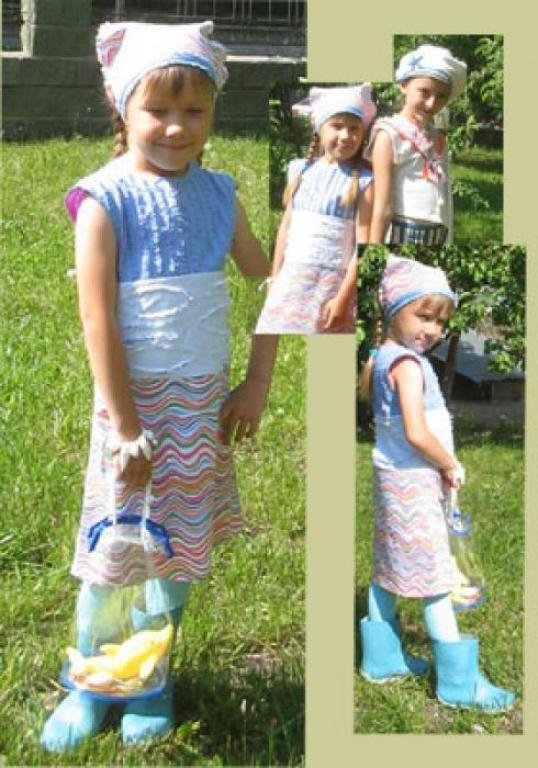 Коллекция детской одежды "Секрет морской ракушки"