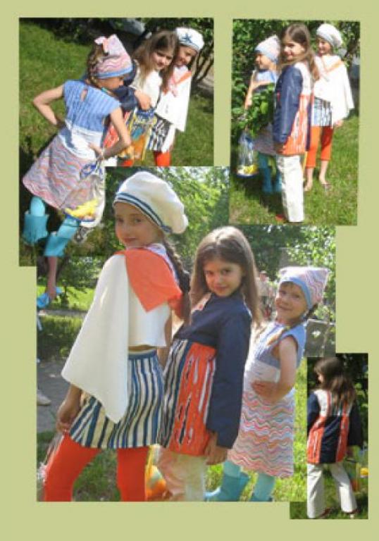 Коллекция детской одежды "Секрет морской ракушки"