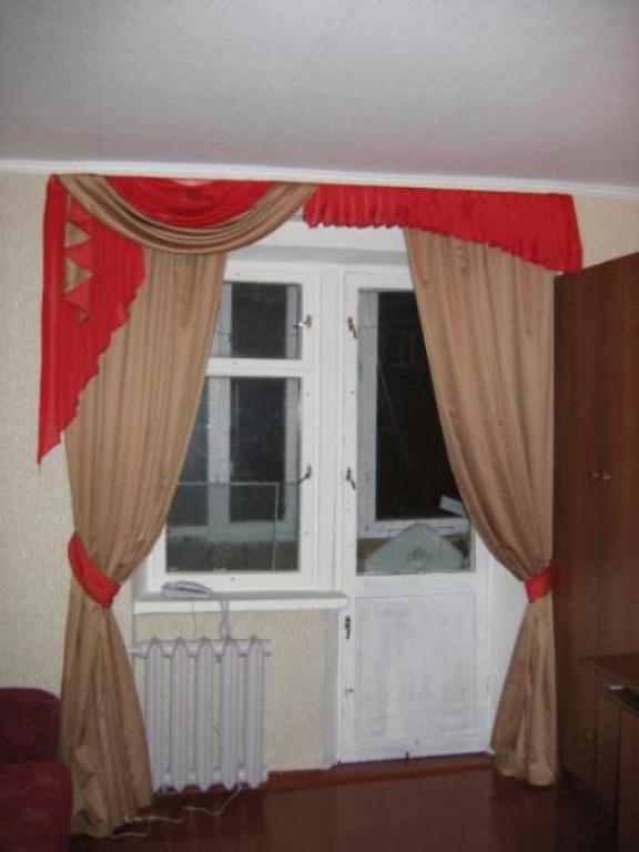Двухцветная комната