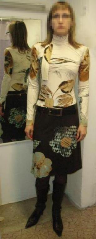 Платье из трикотажа 3