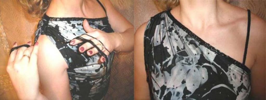 черное платье верх в разных ракурсах