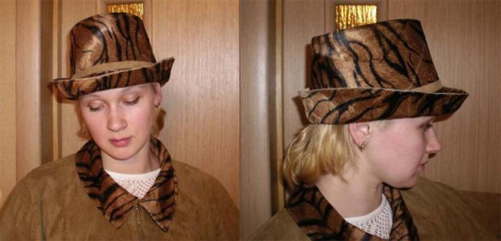 шляпа к пончо