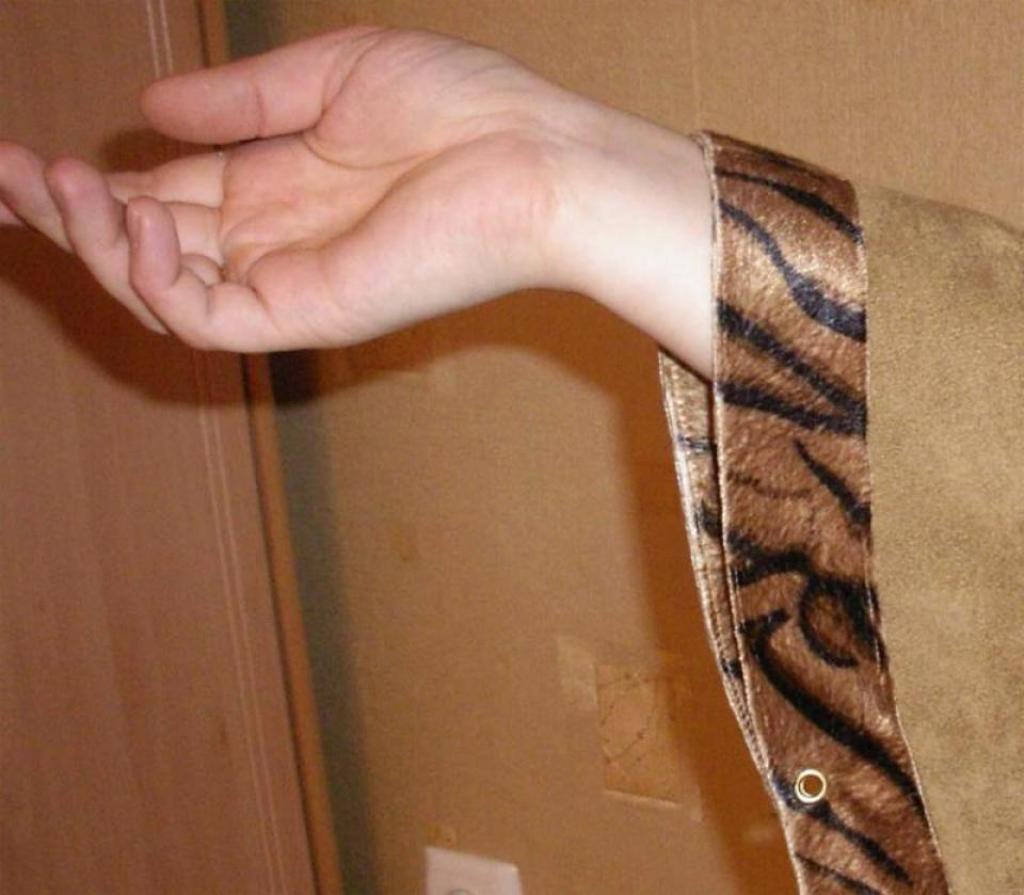 "рукав" пончо