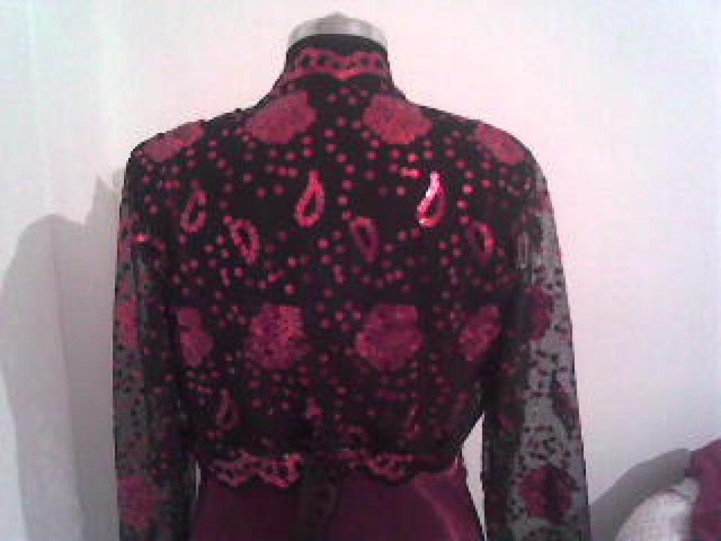 болеро сзади