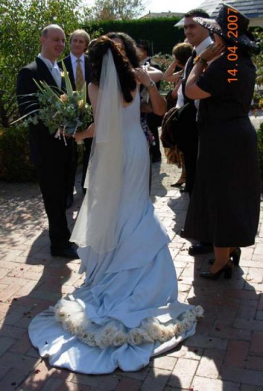 Wedding dress - back