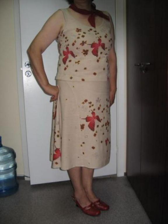 костюм с бабочками