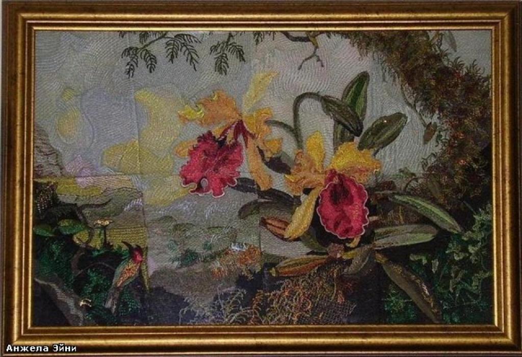 Вышитые картины