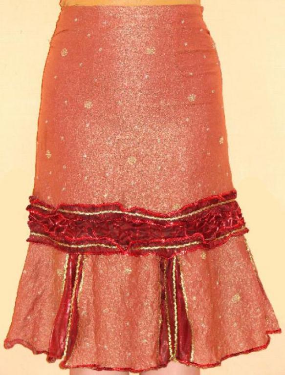 Юбка из органзы