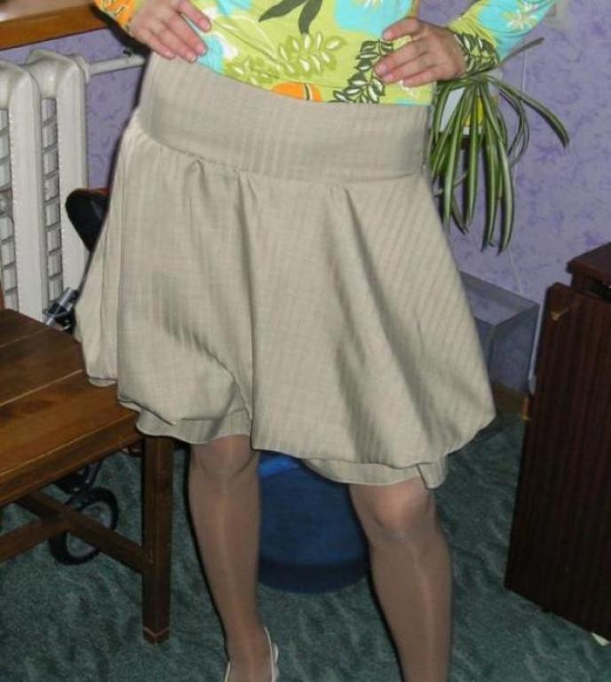 Та же юбка баллон чуть ближе