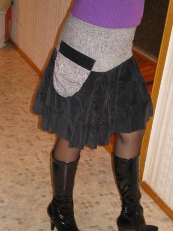 юбка вид сбоку