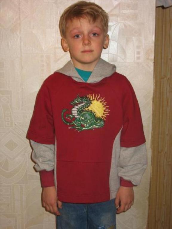 Толстовка с драконом