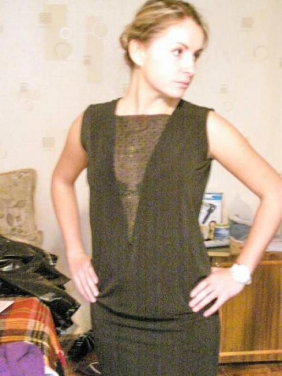 Трикотажное платье