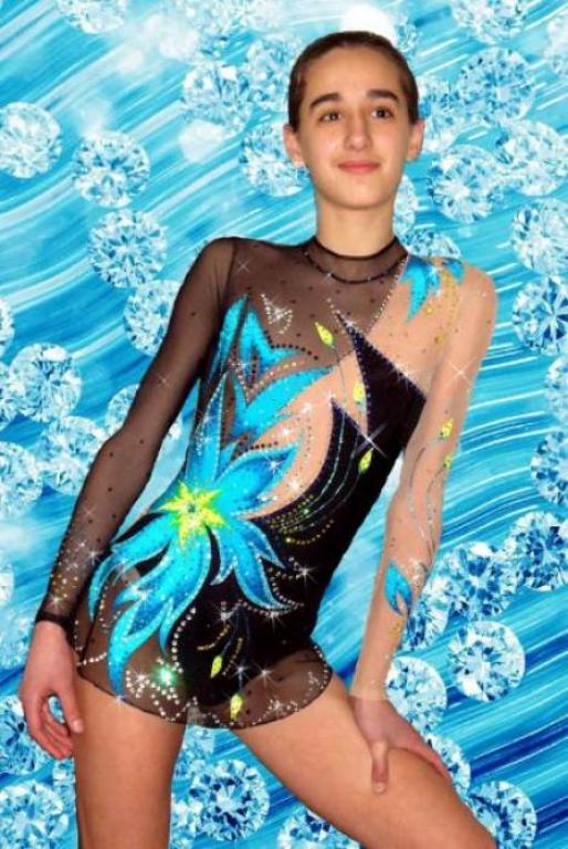 Бирюзовый цветок