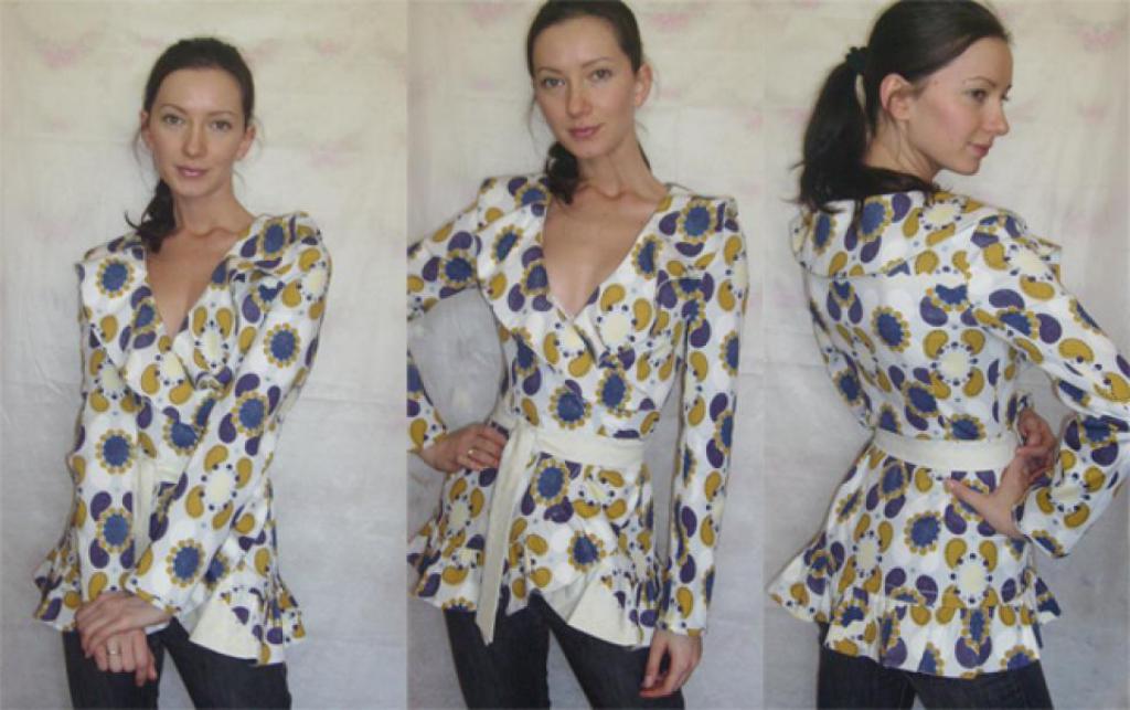 весенне-летний плащ из джинсовой ткани