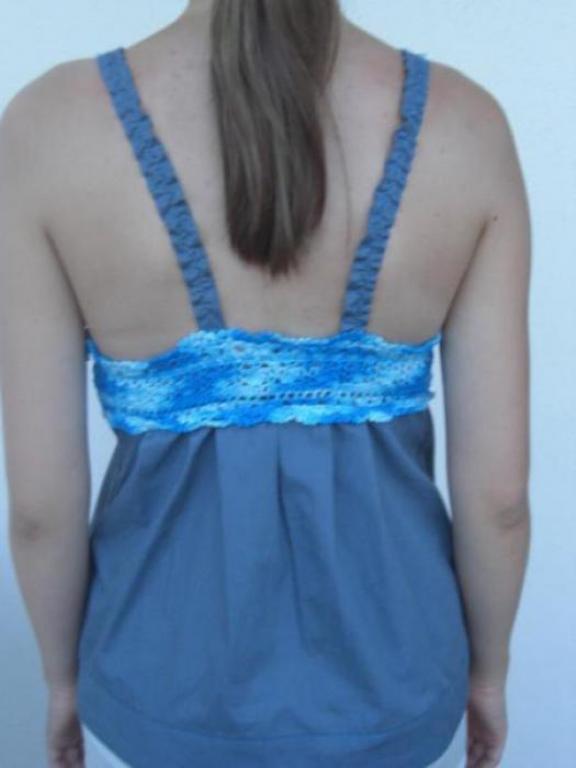 Легкий топ для жаркого лета