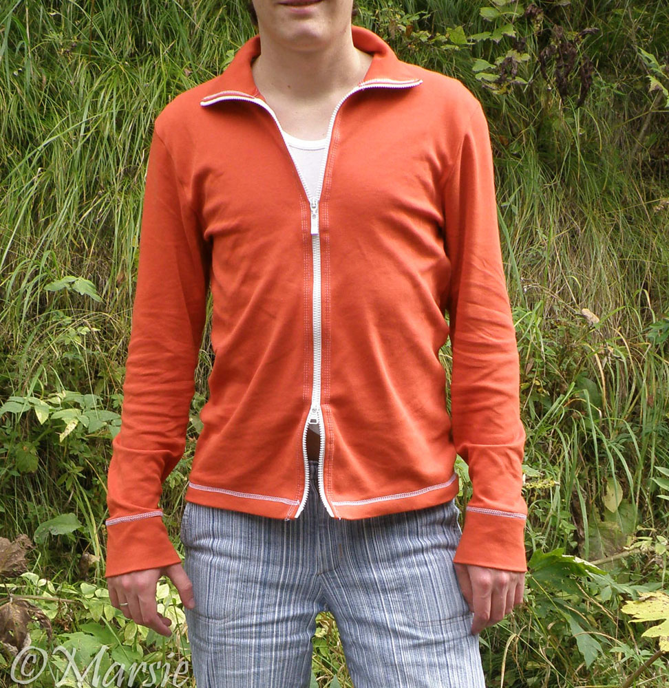 Кофтец на молнии для мужа - Работы наших форумчан - Клуб Сезон