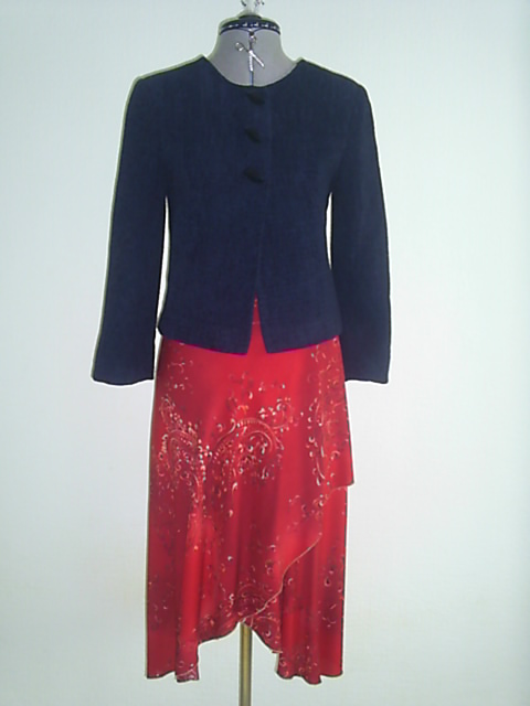 Один жакет+три юбки