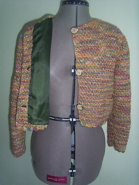 трикотаж...ручной.