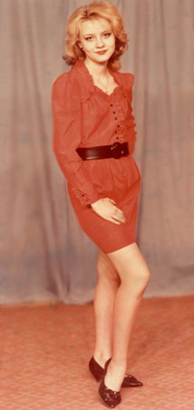 Платье 1989 года (старая фотка) 