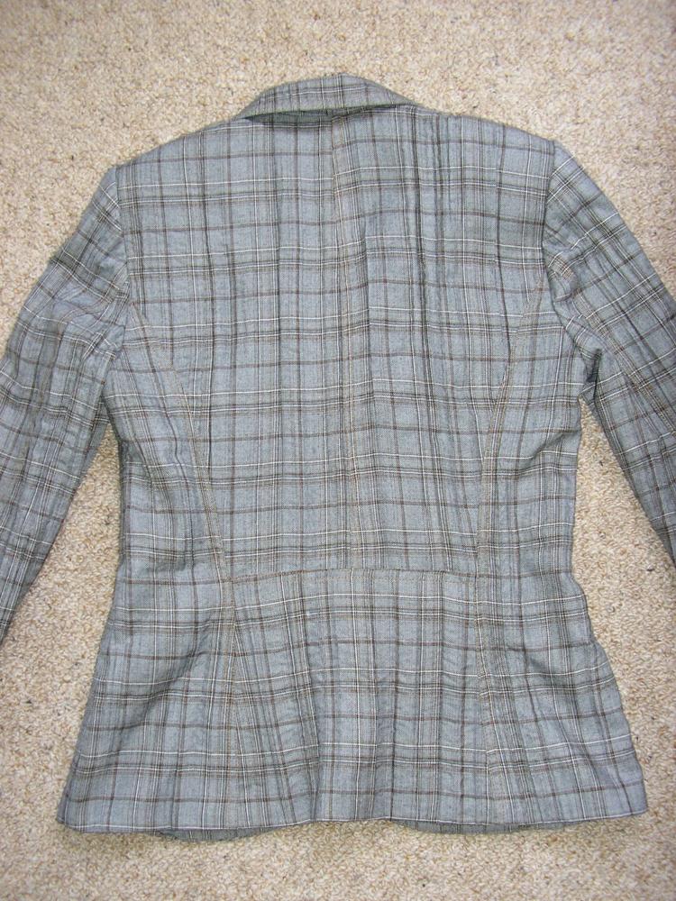 Пиджак из жатки