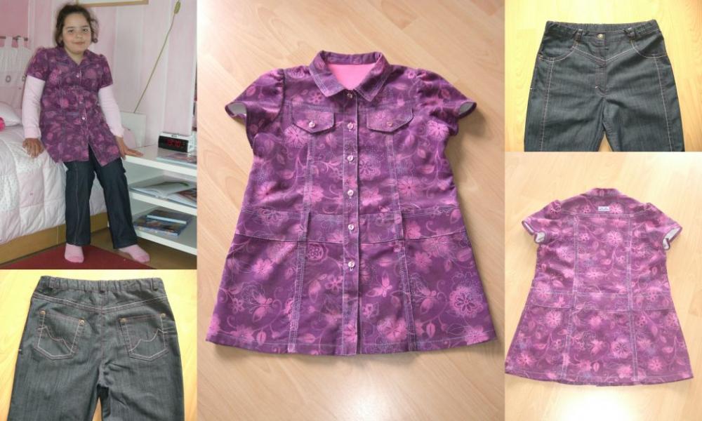 Платье-блузка.