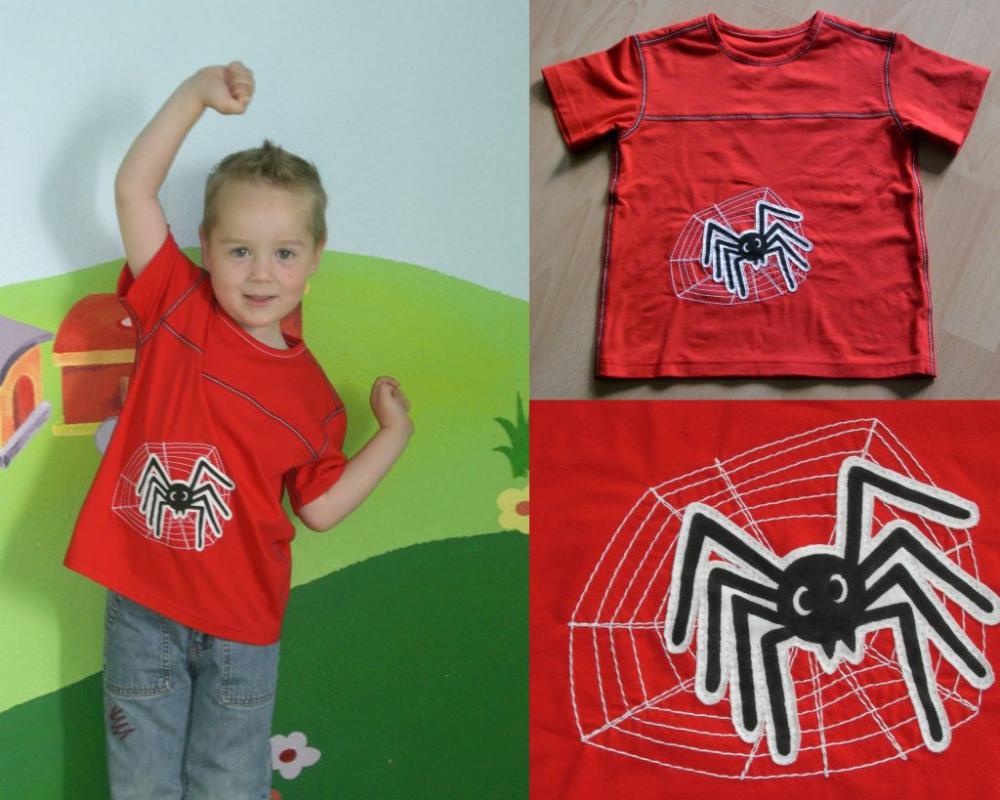 Футболка с пауком.