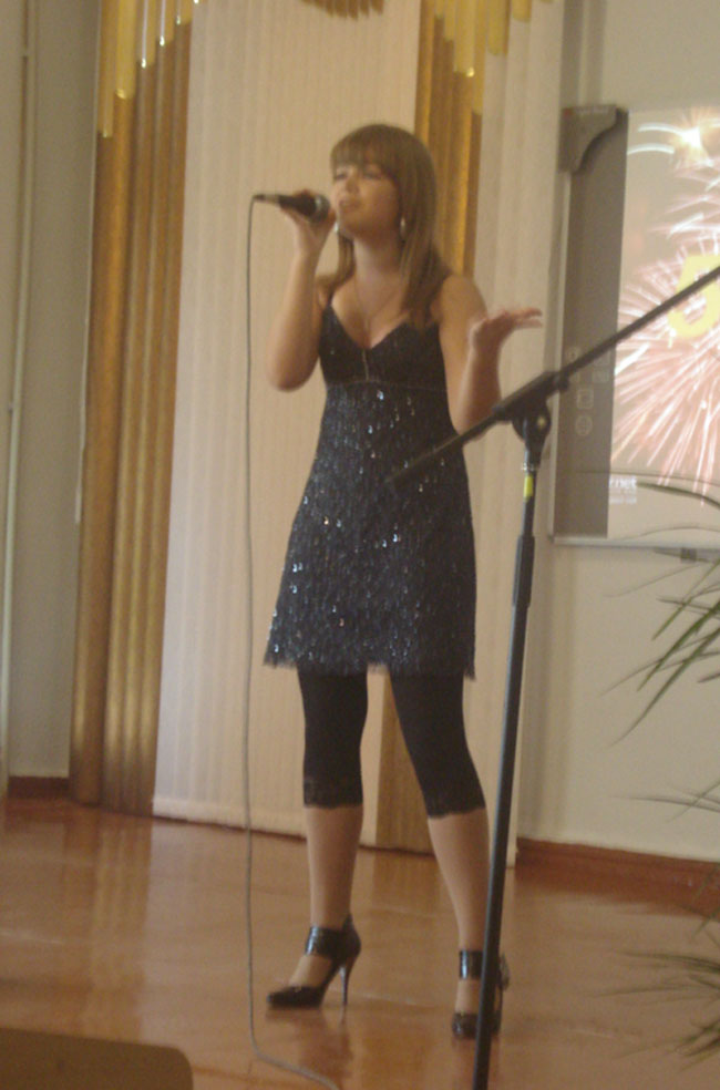 Концертное платье