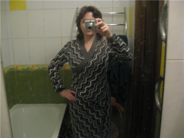 платье из трикотажа Миссони