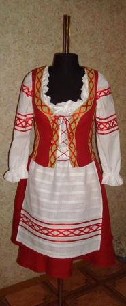 Костюм д/официанта в национальном стиле 3