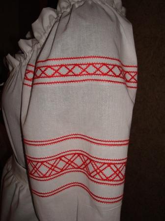 Отделка рукава1