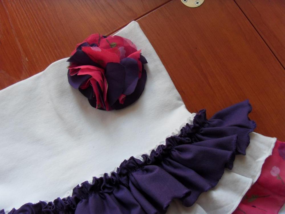 Цветочек на юбочке