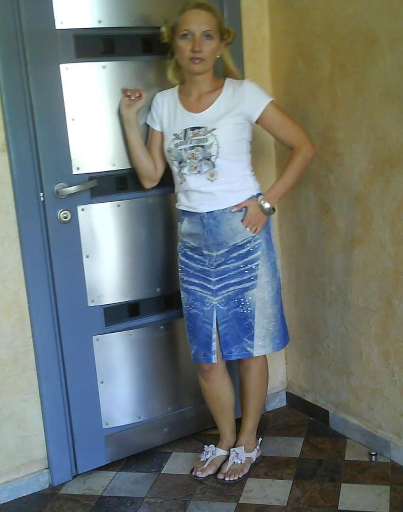 джинсовая юбочка