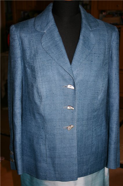 Пиджак шелковый