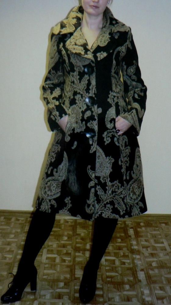  Пальто из двухслойной шерсти ETRO