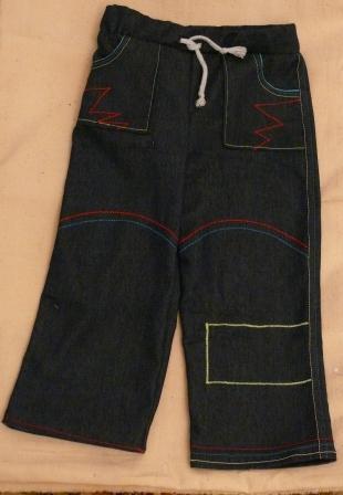 Джинсы Burda детская, модель 728-730