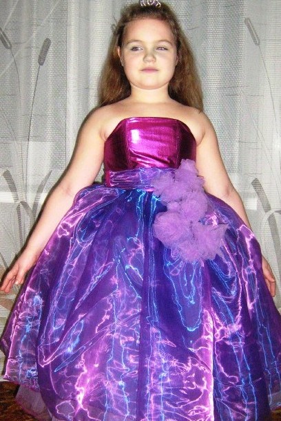 выпускное платье в садик на крупненькую 6-летку