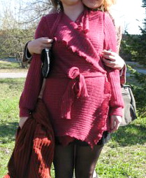 жакет-накидка