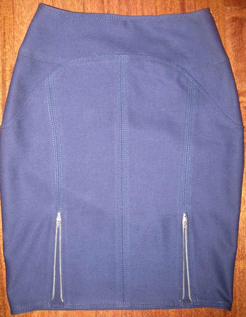 Юбка синяя