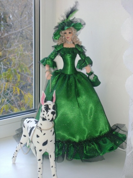 Кукла Дама с собачкой