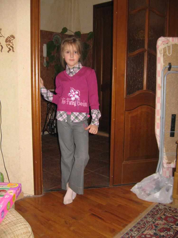 штанишки и блузка для дочки