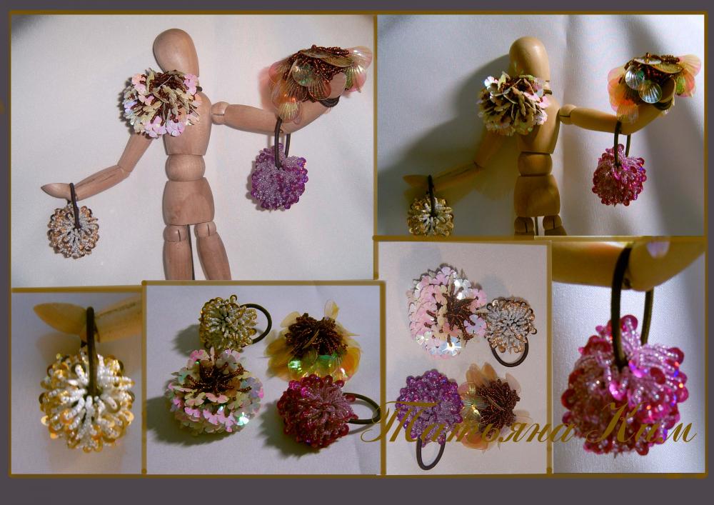 Резинки для волос.