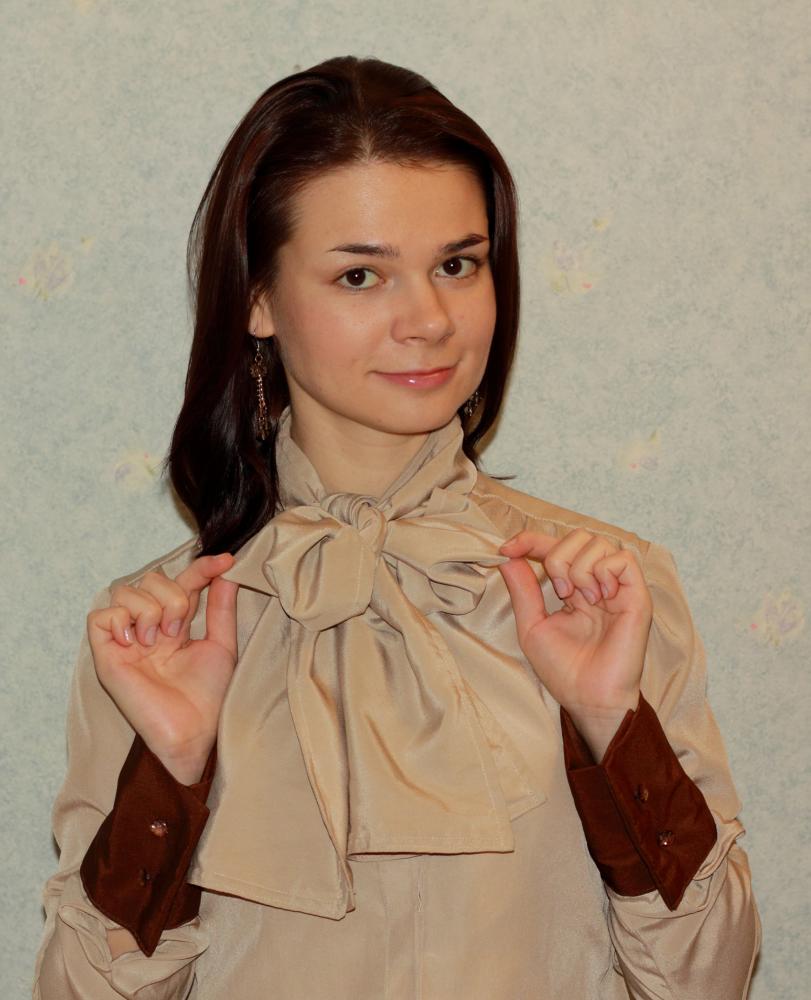 Блузка из Бурды 09/2010